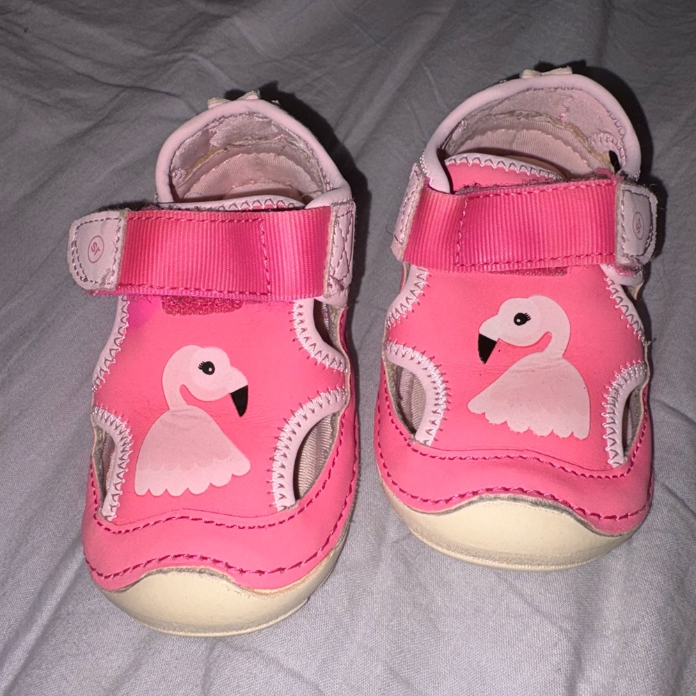 Carter's Pink Flamingo Sandals for‎ Kids